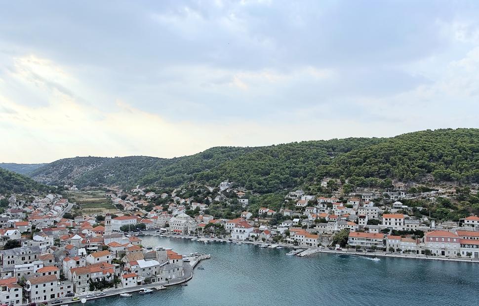 Free Image of Dalmatian town 