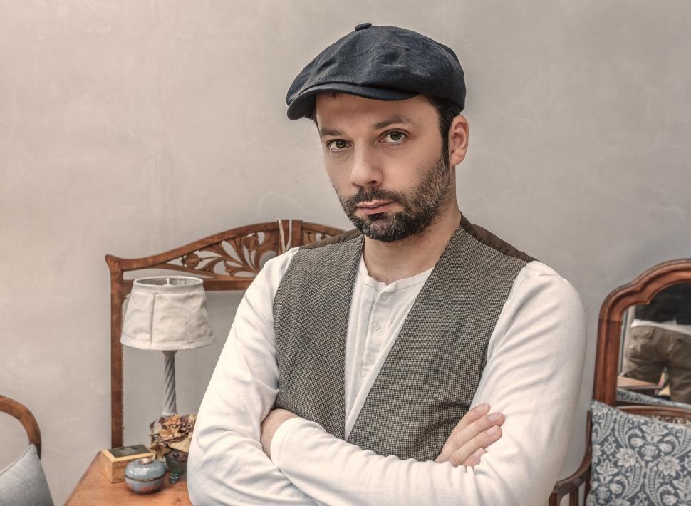 Free Image of Bearded Man Wearing Hat 