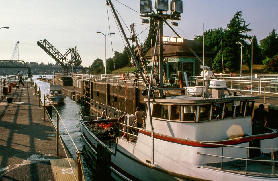 Free Image of Locks in Seattle 