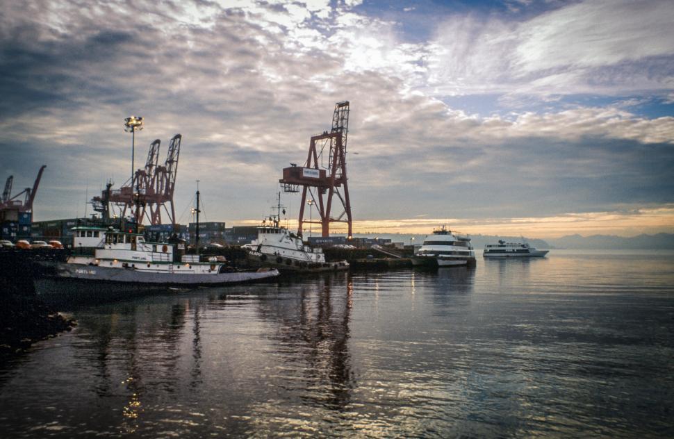 Free Image of Seaport in Seattle 
