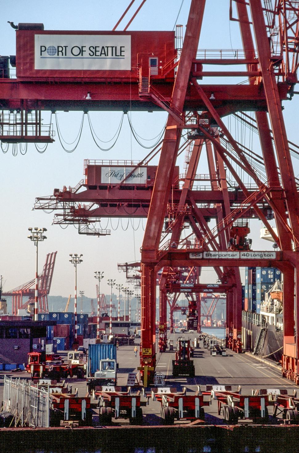 Free Image of Port of Seattle 