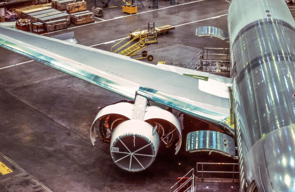 Free Image of Aircraft Manufacturing Facility 