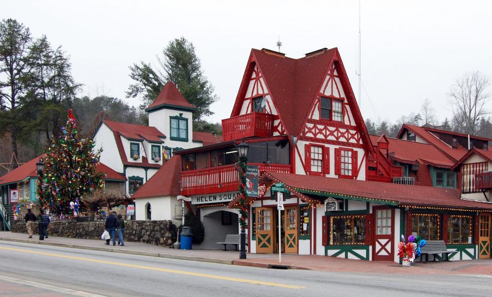 Free Image of Downtown Helen Georgia 