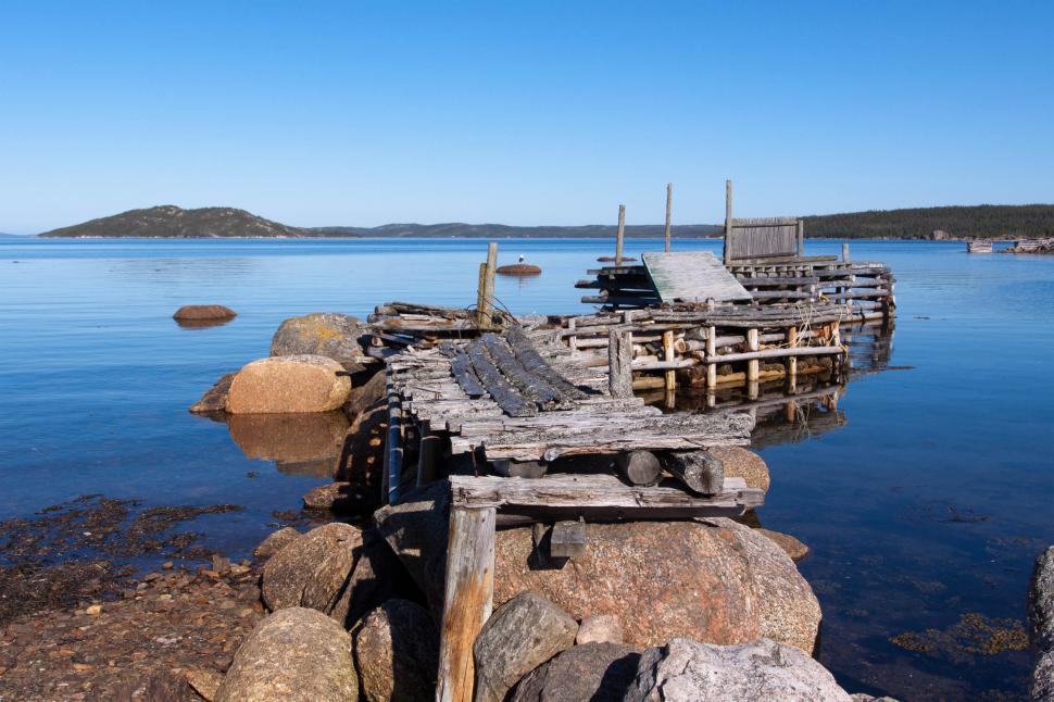 Free Image of Old fishing wharf 