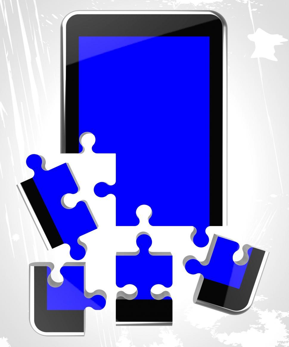 Free Image of Mobile Phone Shows Telephone Debate And Communication 