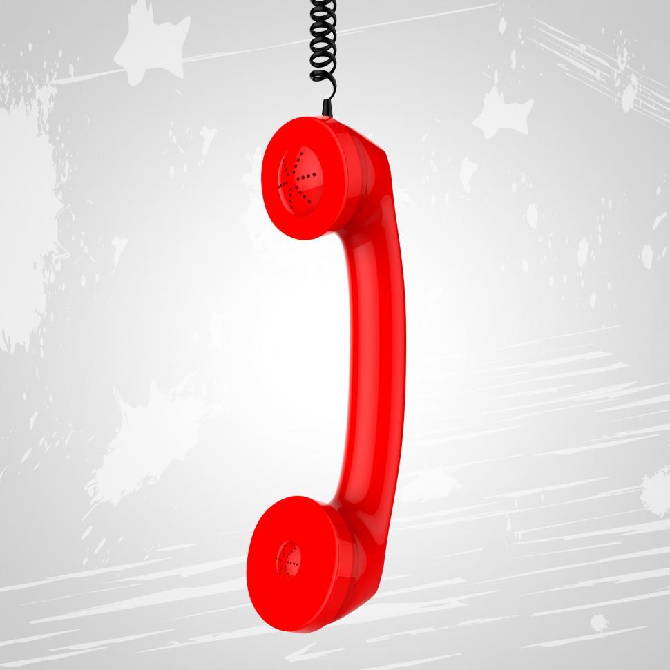 Free Image of Contact Us Represents Network Chat And Solution 