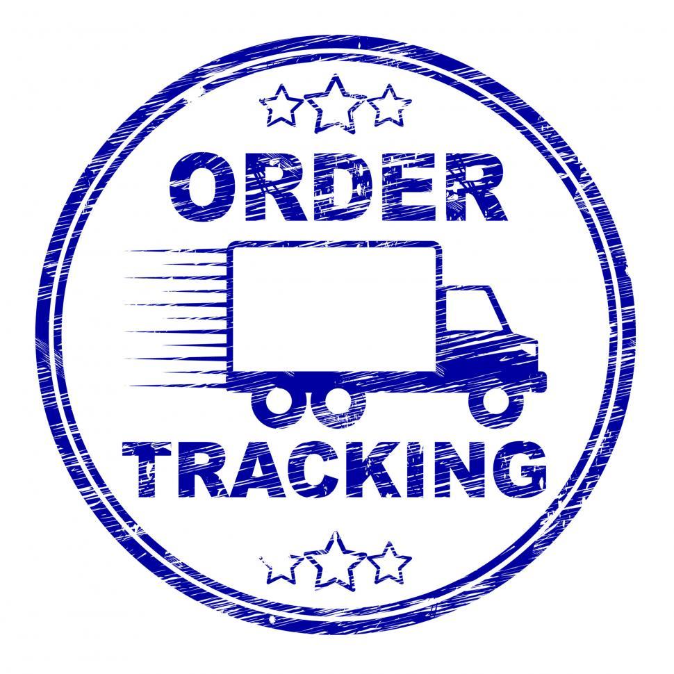 Free Image of Order Tracking Stamp Means Logistics Trackable And Shipping 