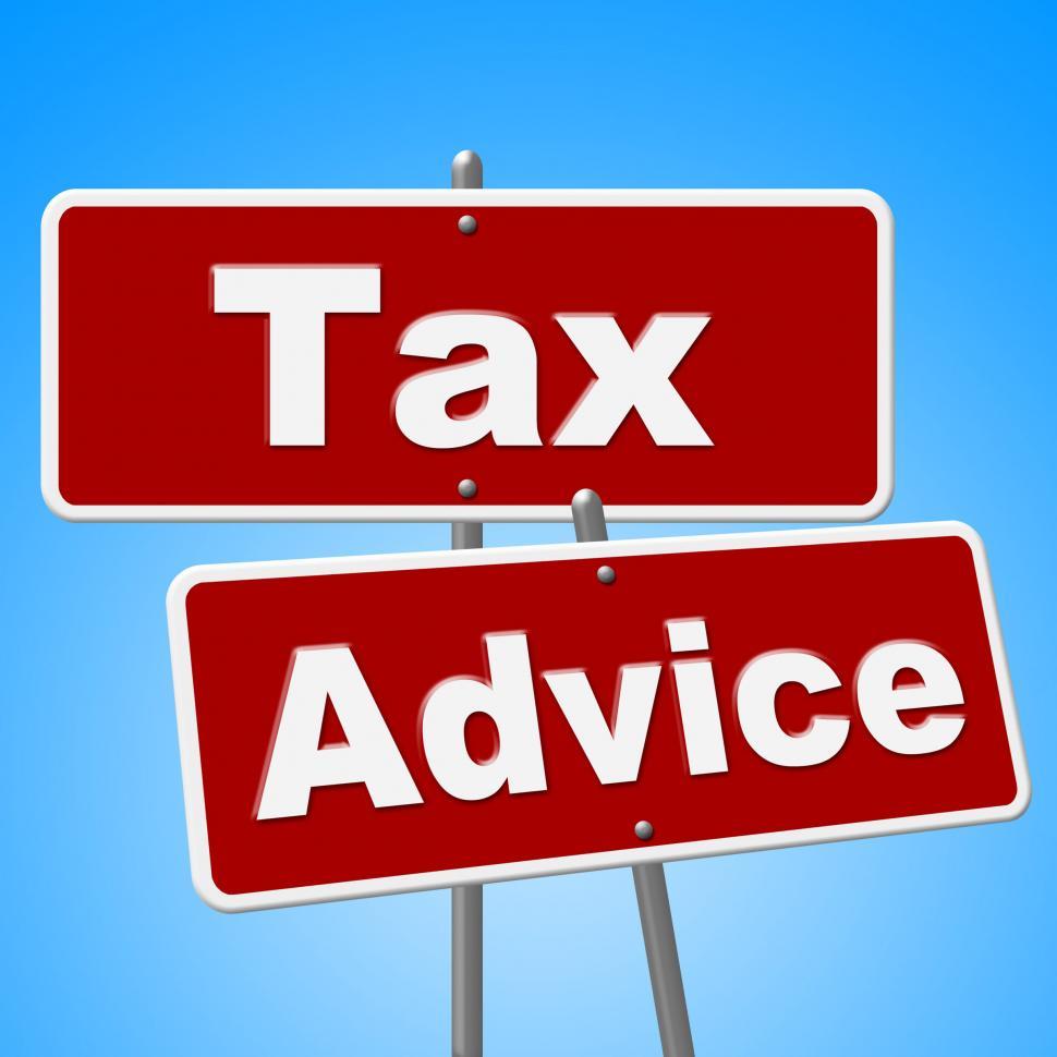 Free Image of Tax Advice Signs Represents Help Faq And Instructions 