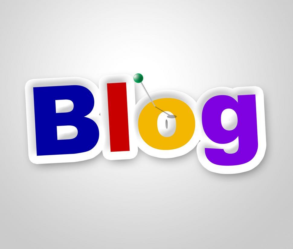 Free Image of Blog Sign Represents World Wide Web And Network 