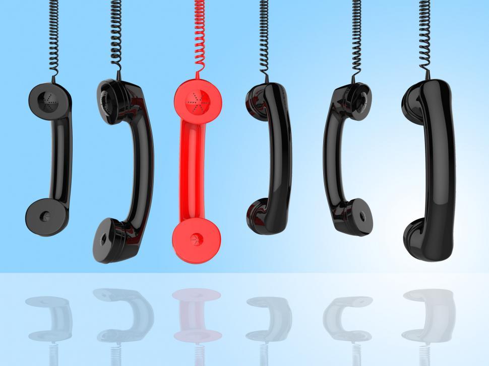 Free Image of Contact Us Indicates Phone Call And Advice 
