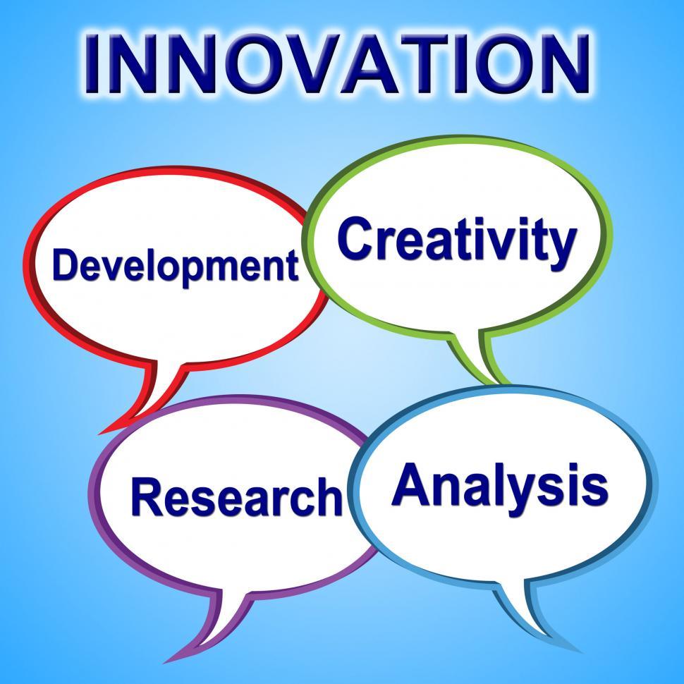 Free Image of Innovation Words Indicates Shape Build And Generate 