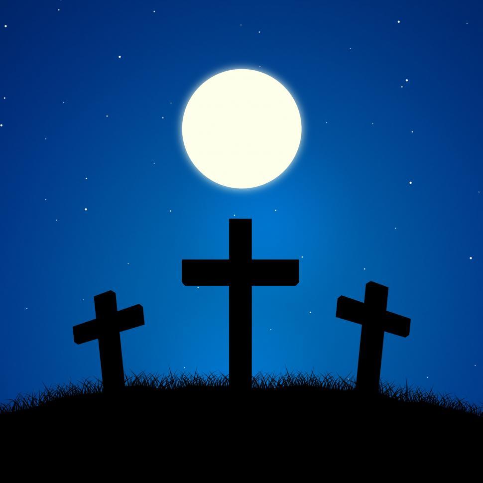 Free Image of Graveyard Hill Represents Place Of Burial And Afterlife 