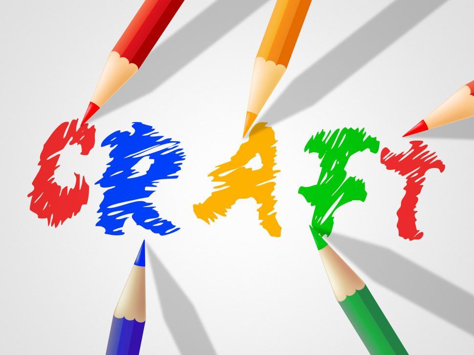 Free Image of Kids Craft Means Youngster Drawing And Sculptor 
