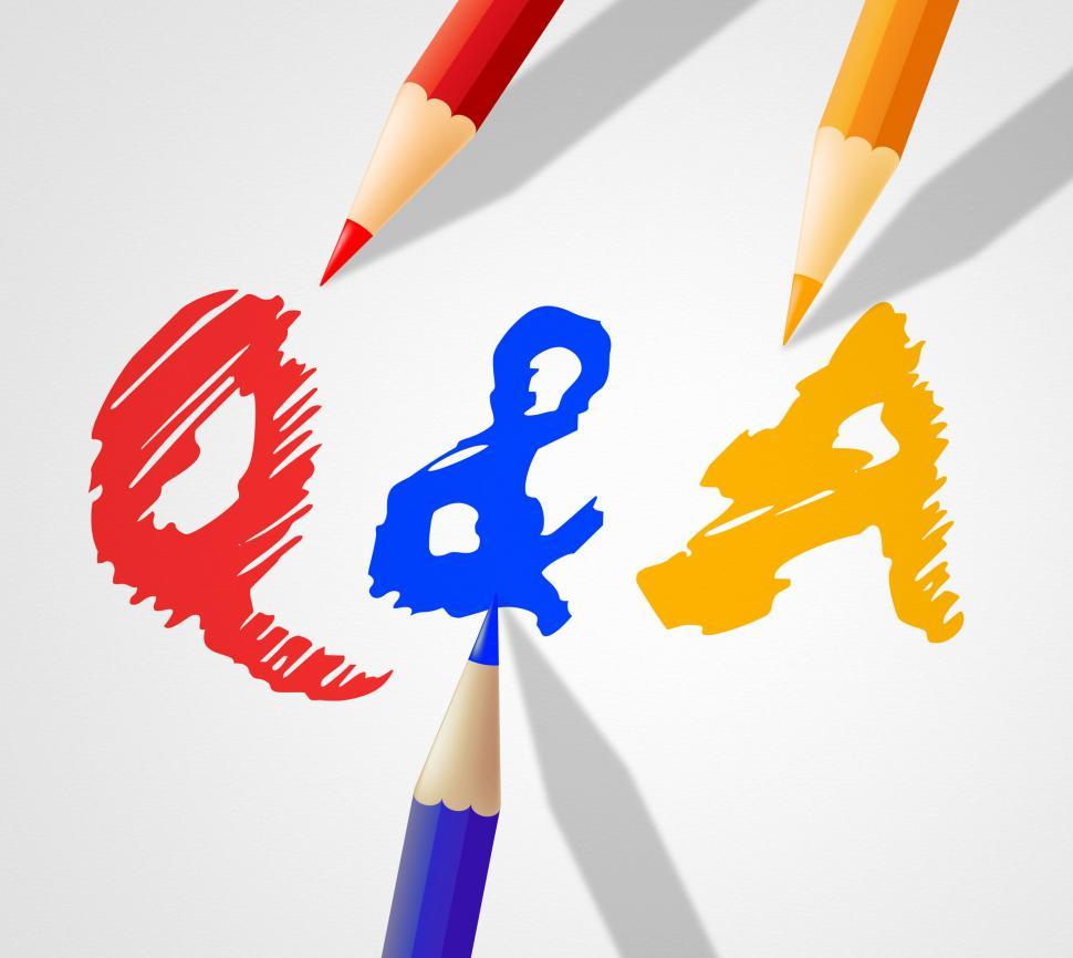 Free Image of Q And A Means Helping Answers And Answer 