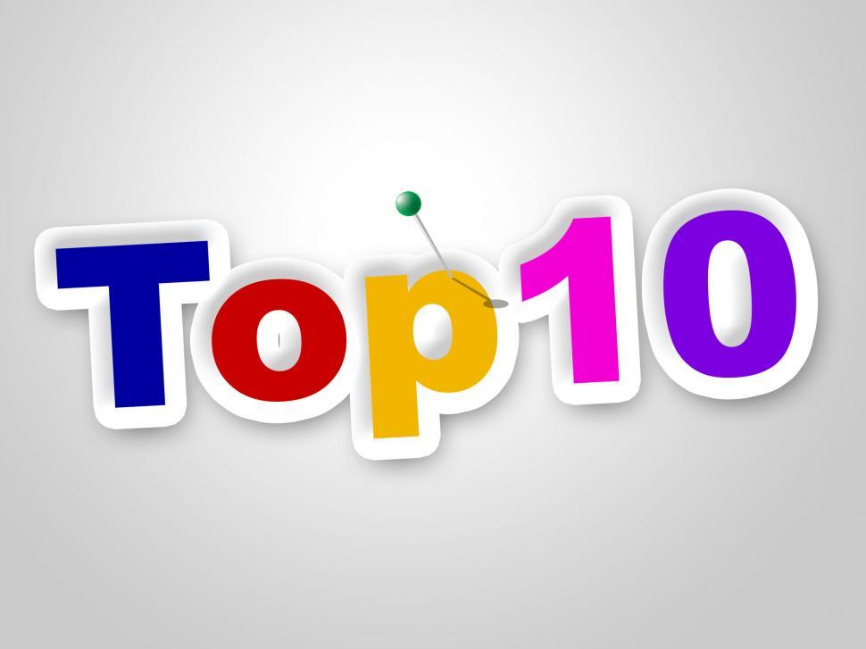 Free Image of Best Good Represents Number One And Acceptable 