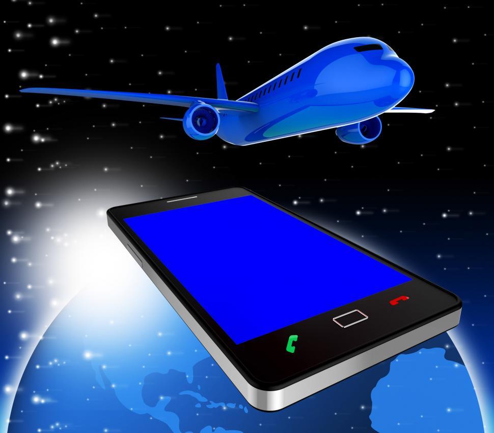 Free Image of Book Flights Indicates Airline Plane And Reservation 