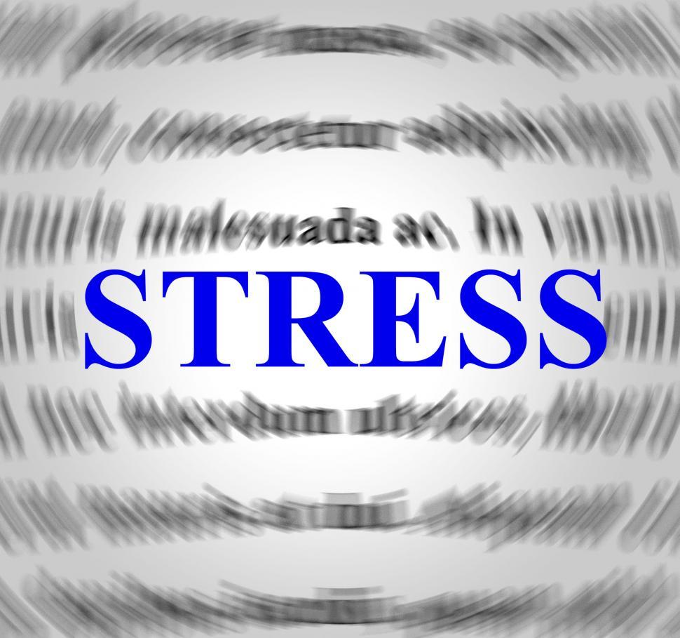 Free Image of Stress Definition Indicates Explanation Pressures And Tension 