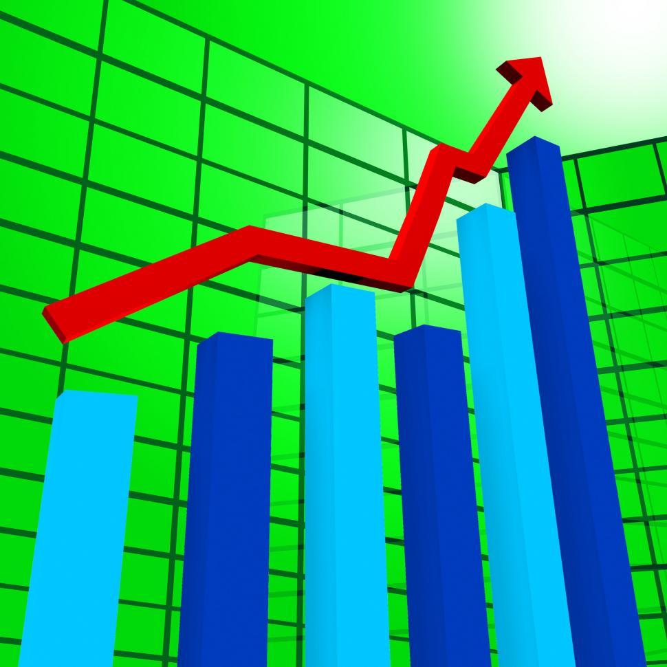 Free Image of Business Graph Indicates Diagram Infochart And Profit 