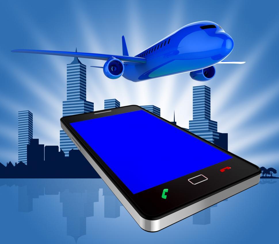 Free Image of Book Flights Indicates Transportation Jet And Order 