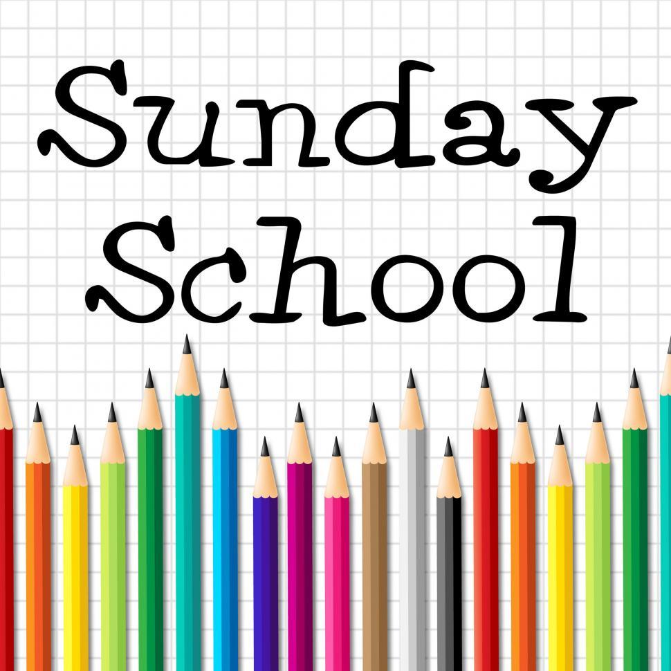 Free Image of Sunday School Pencils Indicates Church Praying And Religion 