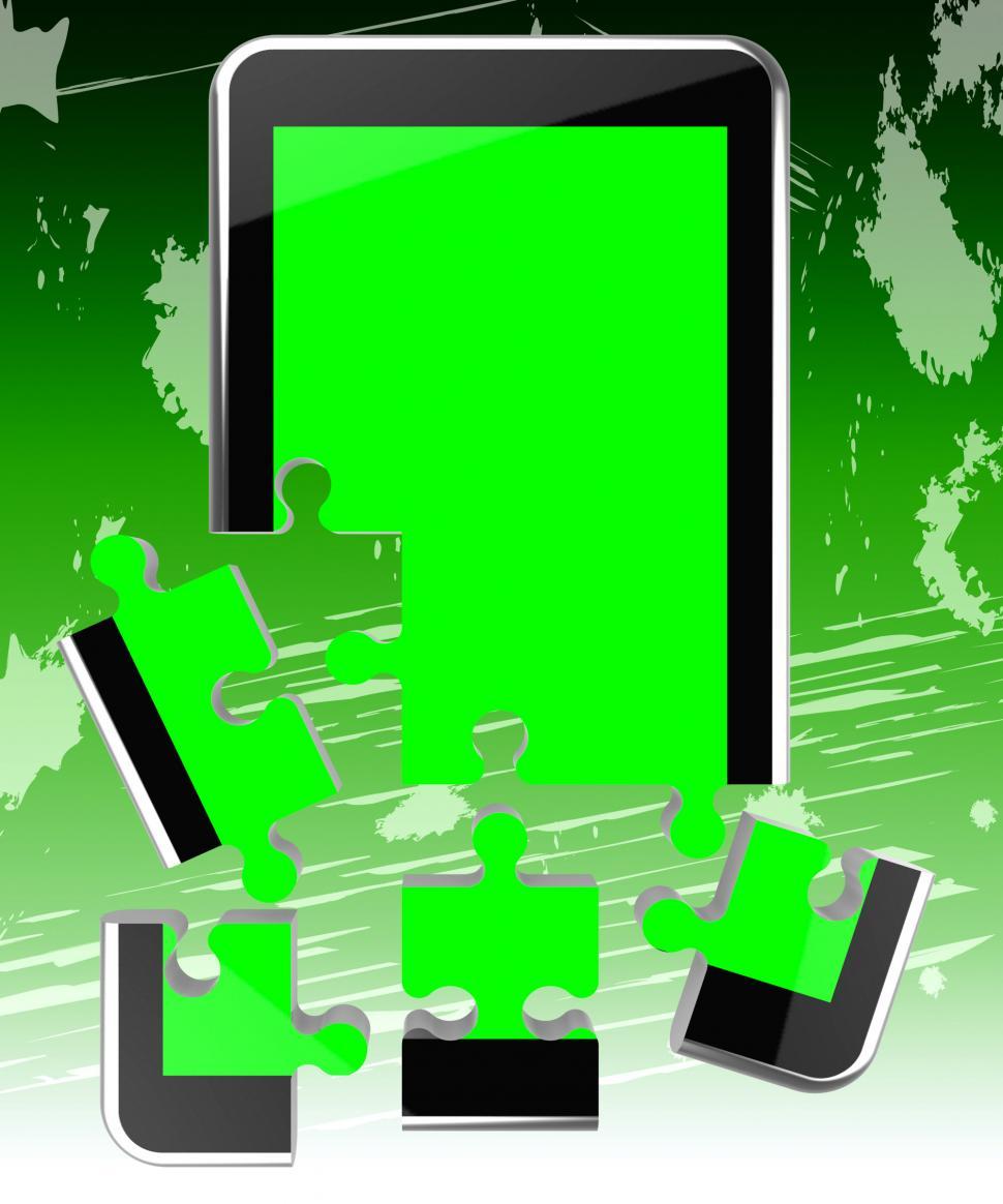 Free Image of Mobile Phone Means Network Telephone And Communicating 