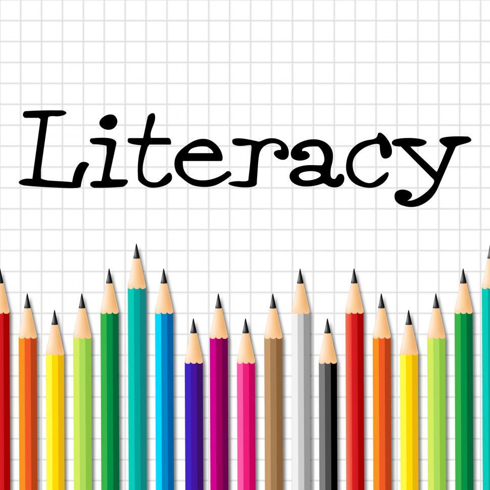 Free Image of Literacy Pencils Represents Train Proficiency And Develop 