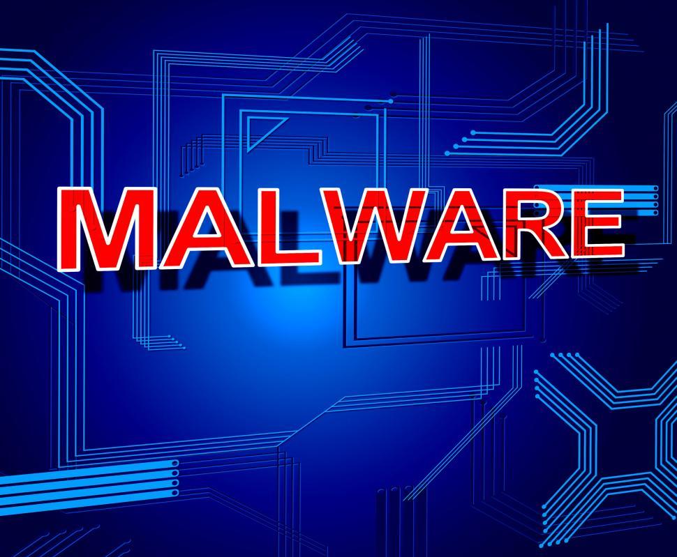 Free Image of Malware Sign Represents Processor Keyboard And Malicious 
