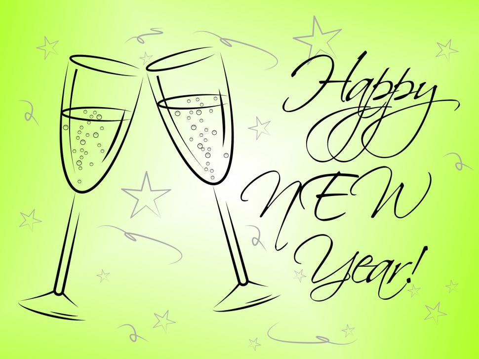 Free Image of Happy New Year Represents Fun Festive And Celebrations 