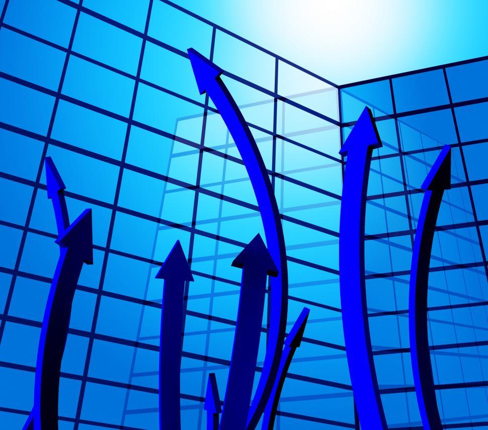 Free Image of Arrows Going Up Indicates Increase Upward And Gain 