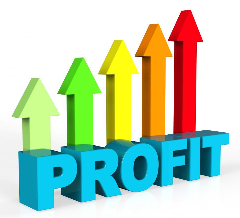 Free Image of Increase Profit Represents Rising Upward And Raise 