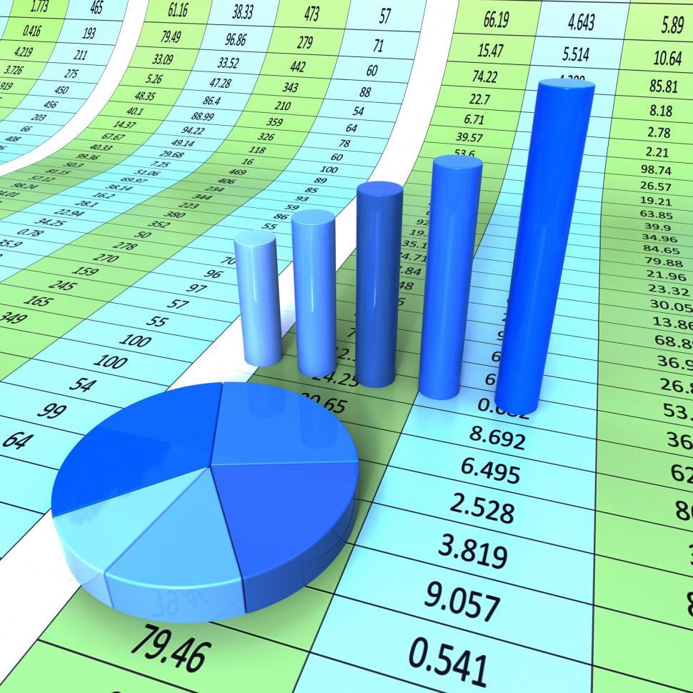 Free Image of Report Graph Shows Infograph Financial And Data 