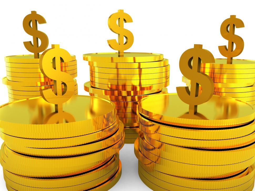 Free Image of Dollars Cash Indicates Invest Bank And Increase 