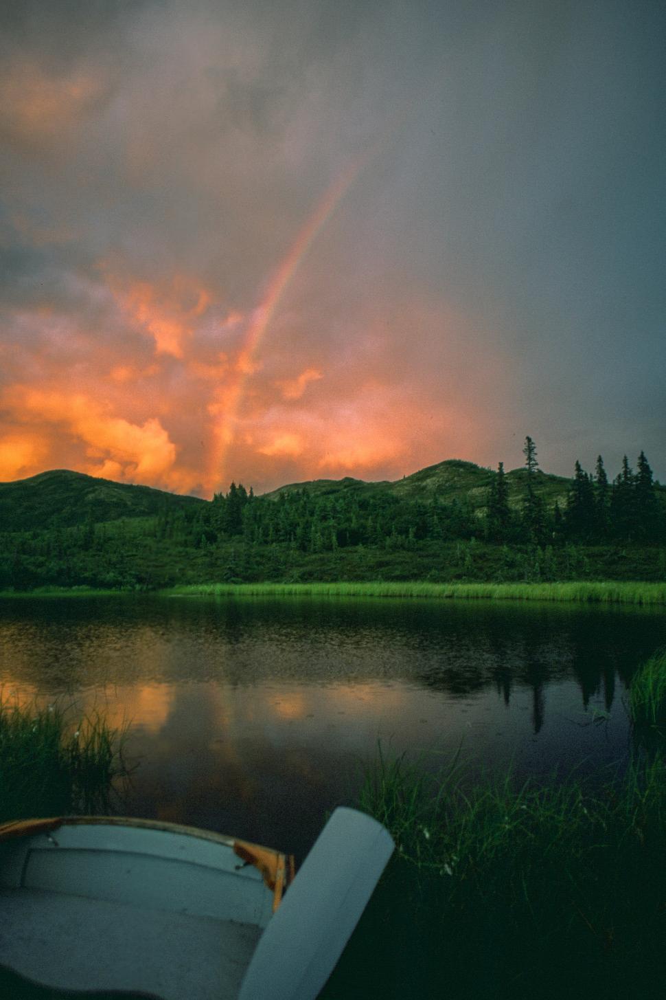 Free Image of Alaska sunrise 