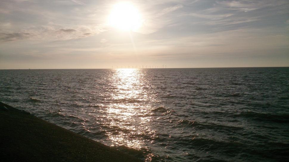 Free Image of Intense sunset  
