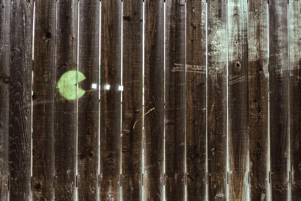 Free Image of Black and White Photo With a Green Arrow 