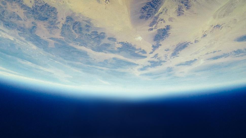 Free Image of Aerial View of Earth From Space 