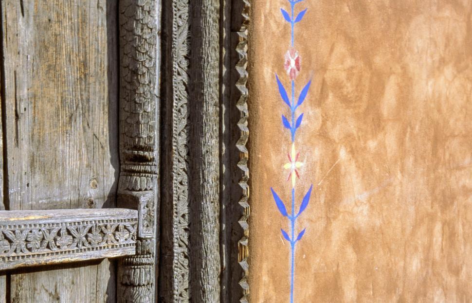 Free Image of Old wooden door 