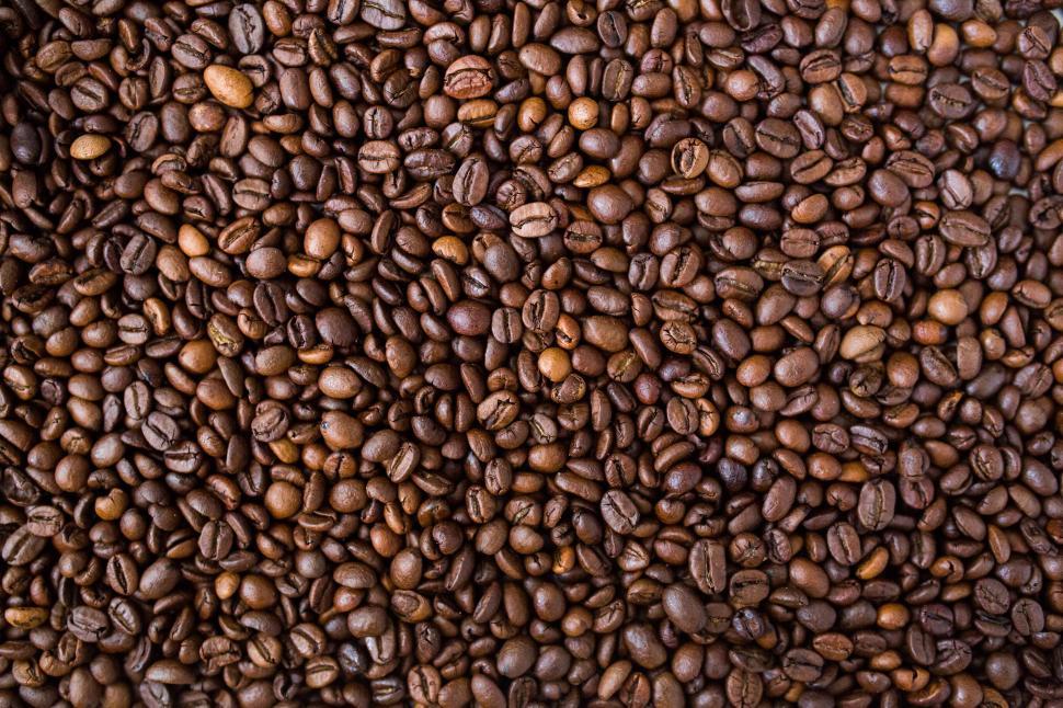 Free Image of Stack of Coffee Beans 