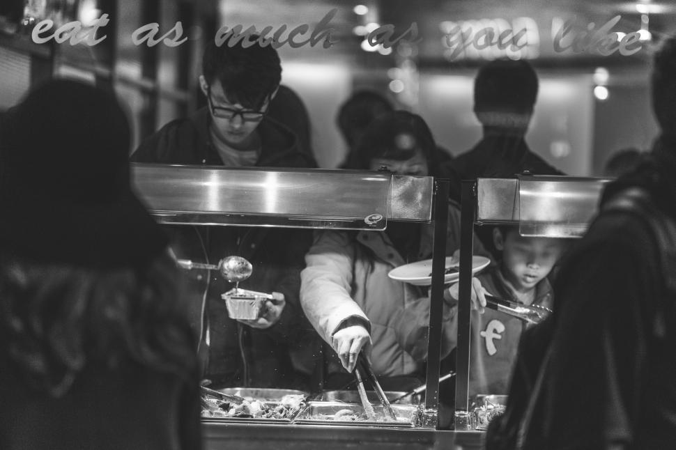 Free Image of People Dining in a Restaurant 