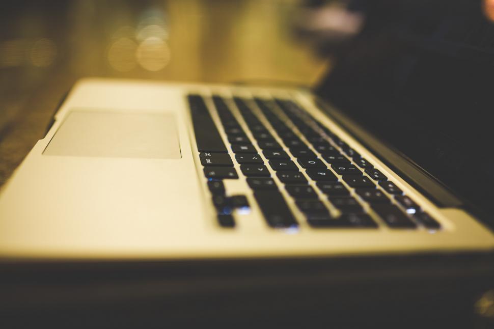 Free Image of Laptop Computer on Table 