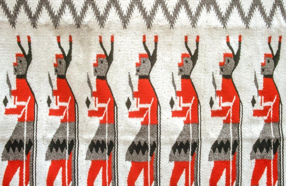 Free Image of Woven Native American Design 