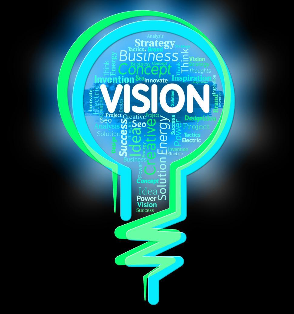 Free Image of Vision Lightbulb Shows Aspire Planning And Missions 