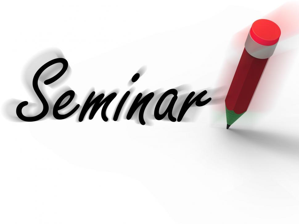 Free Image of Seminar with Pencil Displays Written Appointment for a Business  