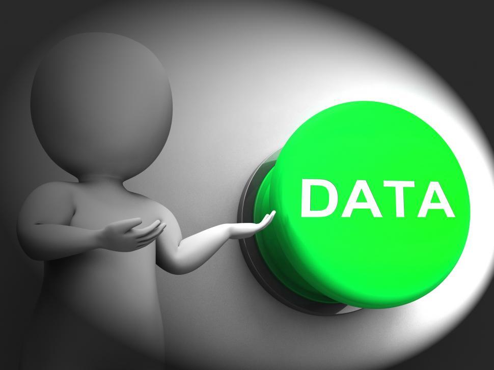 Free Image of Data Pressed Shows Documents Files And Archives 