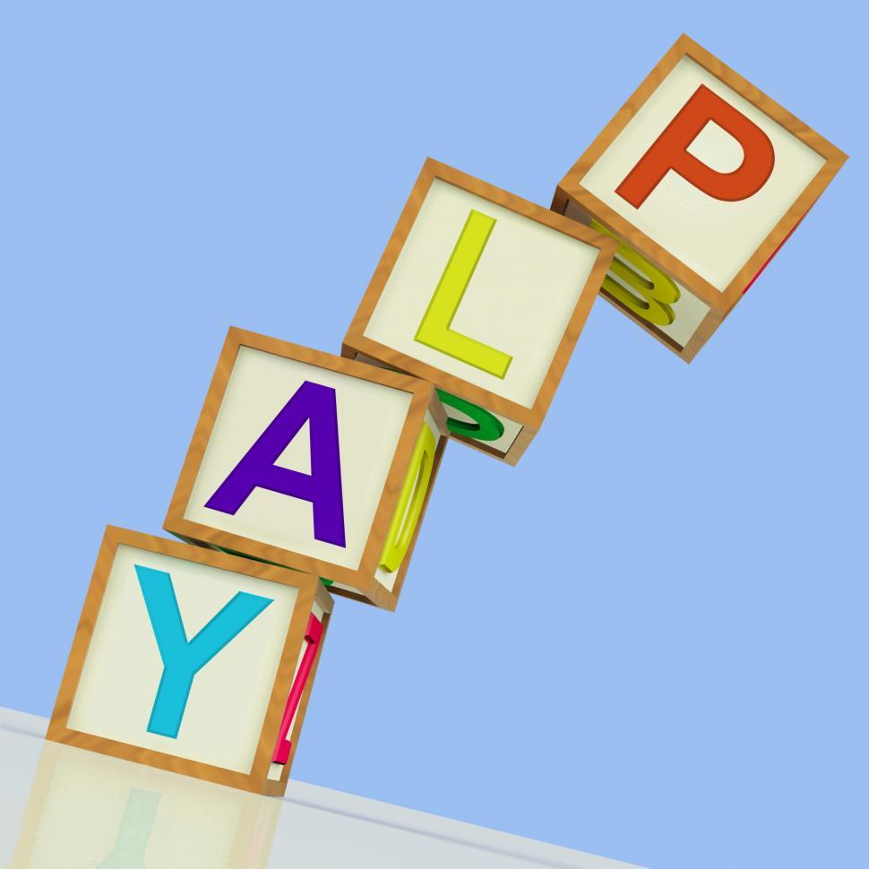 Free Image of Play Blocks Show Entertainment Enjoyment And Free Time 