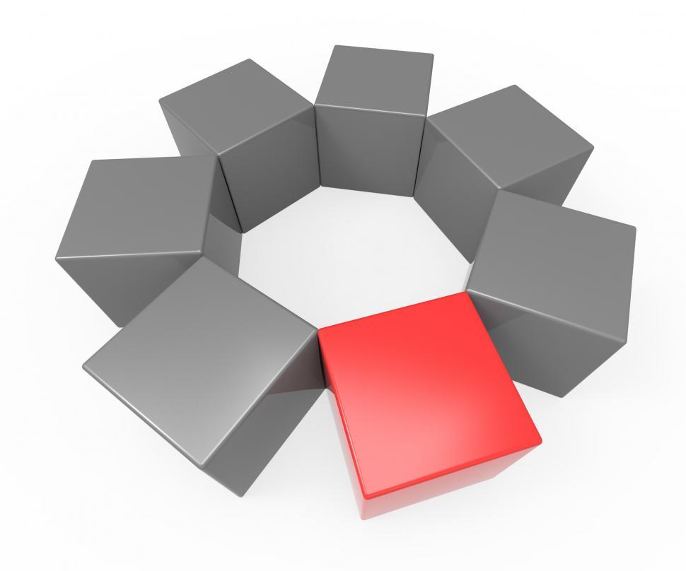 Free Image of Standing Out Meaning Unique Or Outsider 