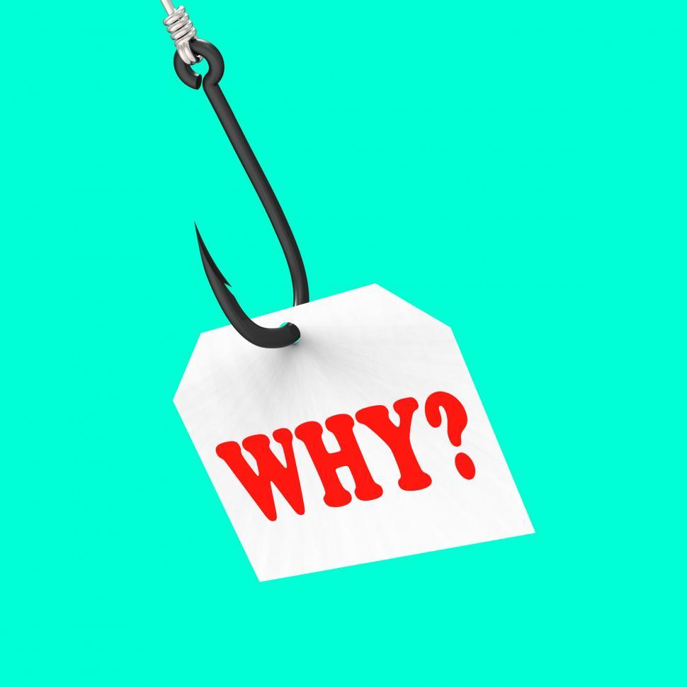 Free Image of Why On Hook Shows Uncertainty Or Confusion 
