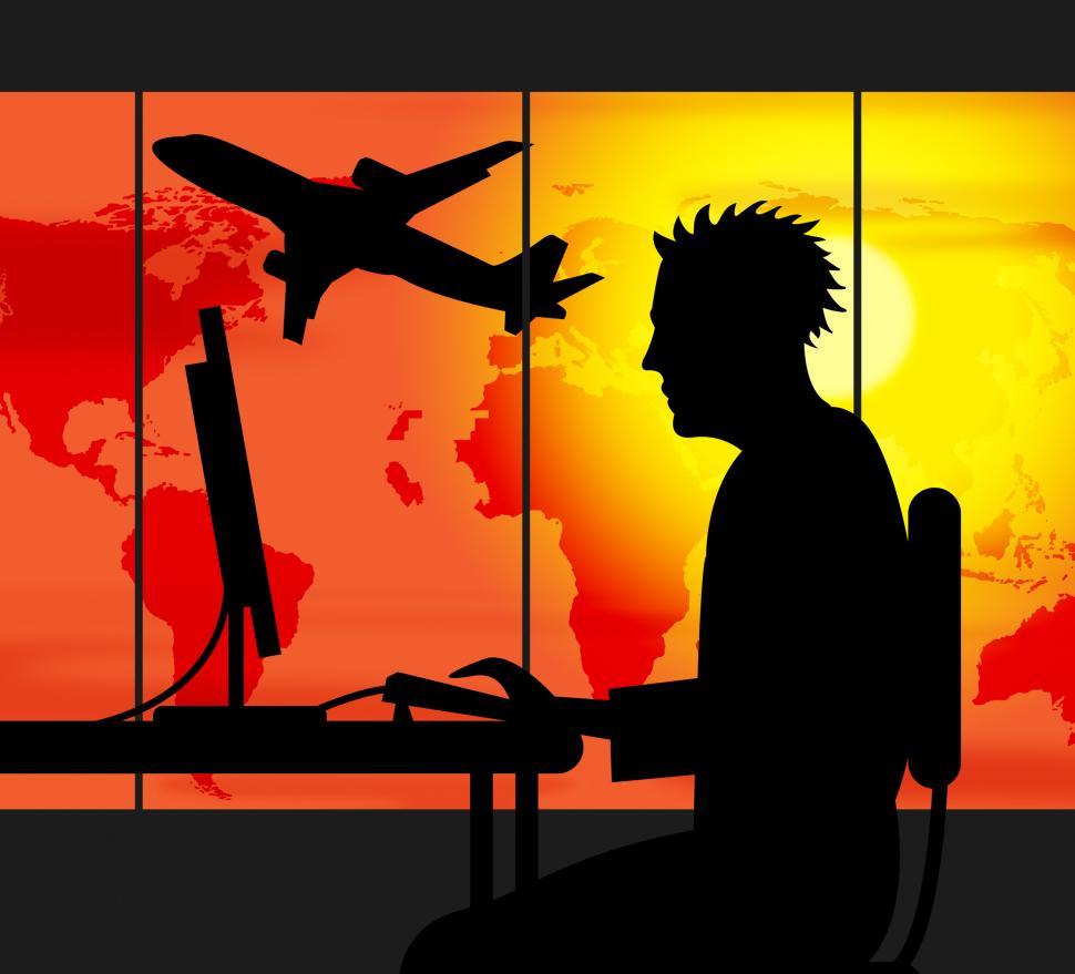 Free Image of Travel Agent Represents Travels Agency And International 