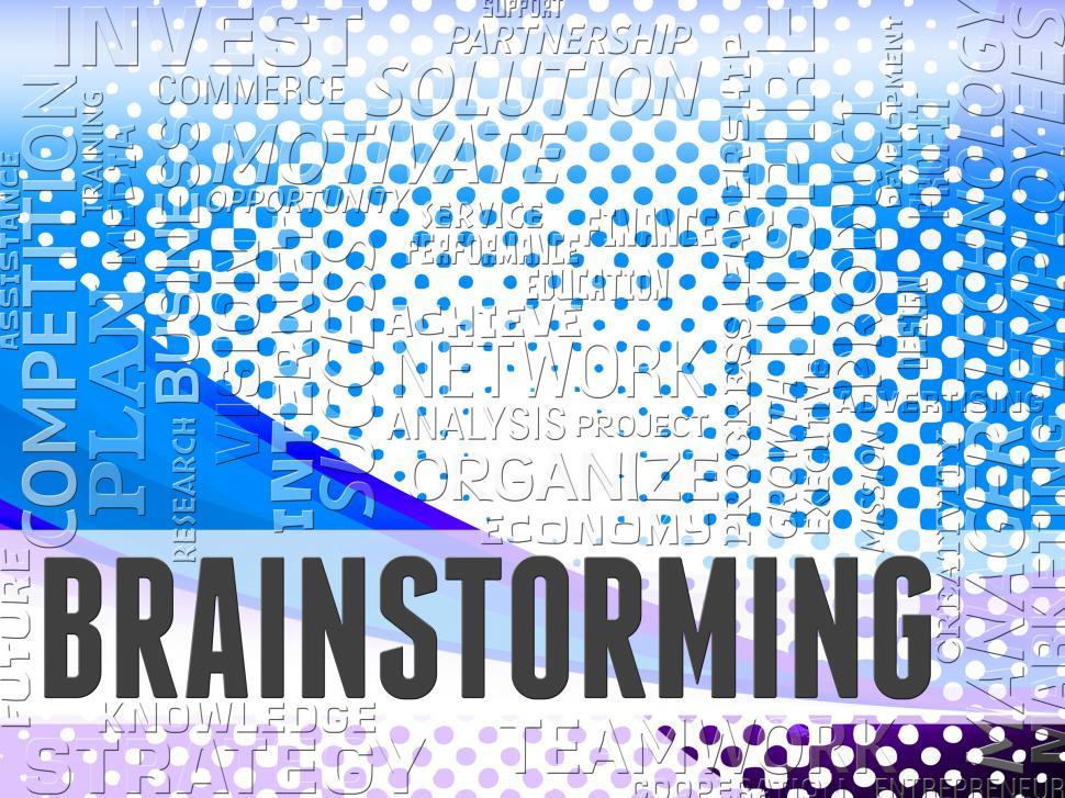 Free Image of Brainstorming Words Represents Dreaming Up Ideas 