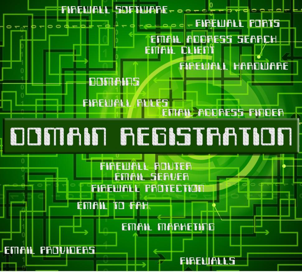 Free Image of Domain Registration Represents Sign Up And Admission 